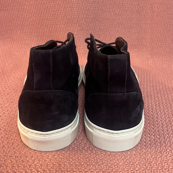 To Boot New York Argento Blue Suede Lace Up Sneakers Size 11.5 Chukka Lace up - Picture 4 of 9